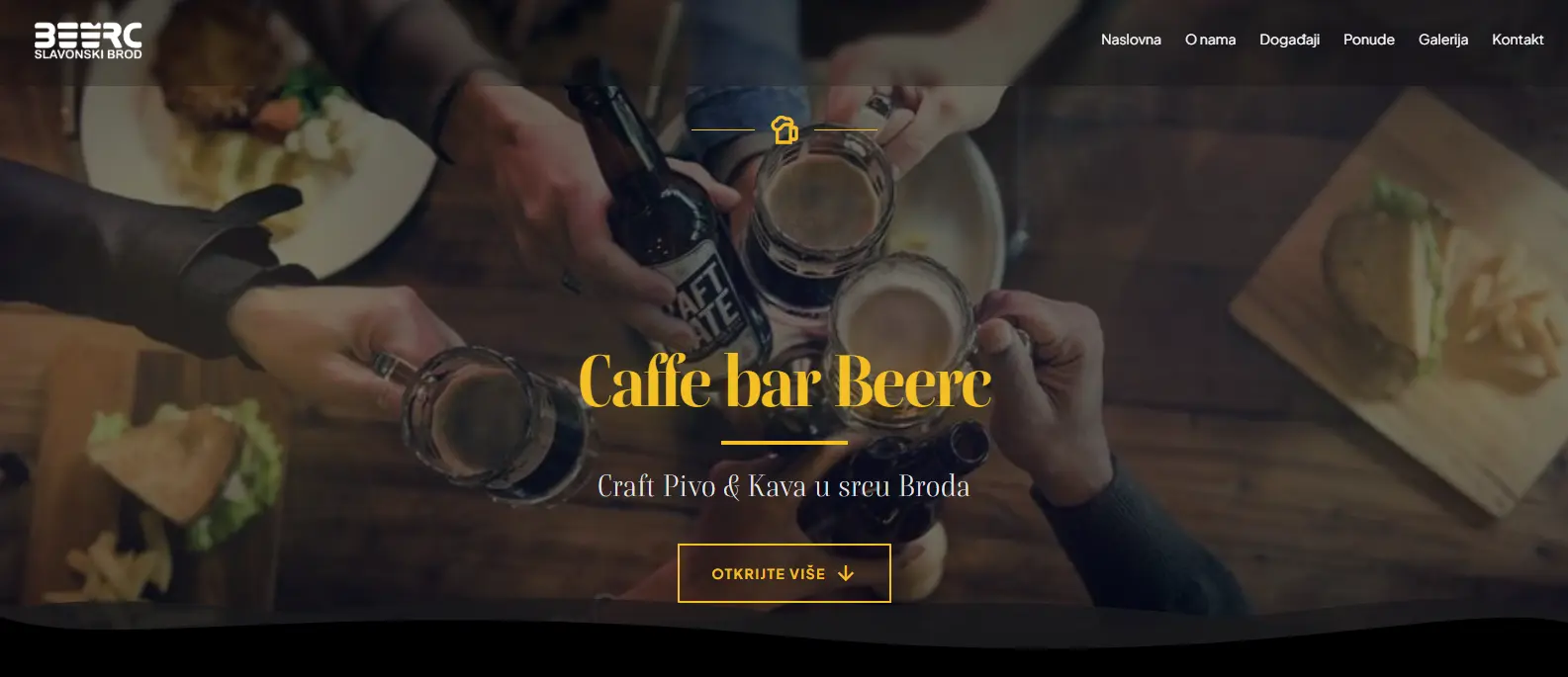 Beerc Bar Website